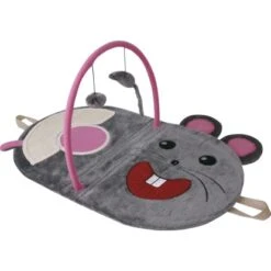 Heim Katzenspiel- Und Kratzbrett Plüsch 72 Cm X 55 Cm X 32 Cm