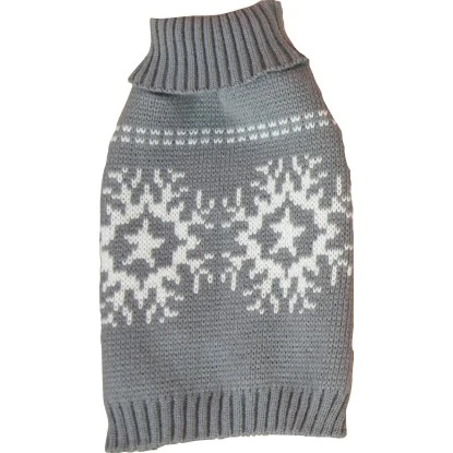 Heim Hundepullover Schneeflocke Grau Größe 30 3 Heim Hundepullover Schneeflocke Grau Größe 30