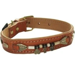 Heim Hundehalsband Buffalo Breite 25 Mm Länge 55 Cm Cognac/Cognac -Doppler Verkäufe 2024 423014 2803 2