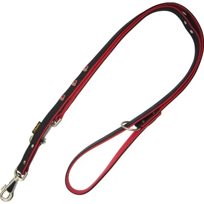 Heim Hundeleine Schwarz Mit Roten Pfoten Breite 16 Mm Länge 200 Cm 3 Heim Hundeleine Schwarz Mit Roten Pfoten Breite 16 Mm Länge 200 Cm