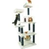 Heim Katzen-Kratzbaum White-Cat 4 60 Cm X 50 Cm Höhe 155 Cm -Doppler Verkäufe 2024 424440 2803 1