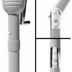 Gartenfreude Marktschirm Ø 300 Cm Anthrazit Mit Kurbelmechanik 12 Gartenfreude Marktschirm Ø 300 Cm Anthrazit Mit Kurbelmechanik -Doppler Verkäufe 2024 4251083905911 4655 04