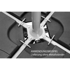 Gartenfreude Sonnenschirmständer Zum Befüllen Bis Zu 80 Kg -Doppler Verkäufe 2024 4251083905997 4655 02