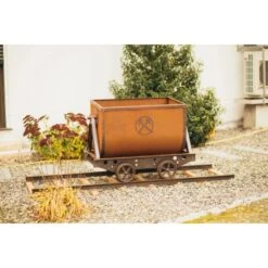 Ferrum Art Design Bergbau Lore Mit Gleis 80 Cm X 170 Cm Rostoptik 8 Ferrum Art Design Bergbau Lore Mit Gleis 80 Cm X 170 Cm Rostoptik -Doppler Verkäufe 2024 4251119760217 3464 2