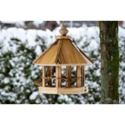 Dobar Vogelhaus Caliente Zum Aufhängen 29 X 29 X 34 Cm Kiefer Geflammt FSC® -Doppler Verkäufe 2024 4318507 3856 04
