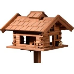 Dobar Vogelhaus Tirol Im Berghütten-Design 37 X 37 X 117 Cm Braun FSC® -Doppler Verkäufe 2024 4319760 3856 02