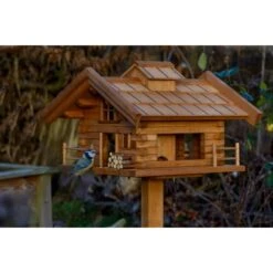 Dobar Vogelhaus Tirol Im Berghütten-Design 37 X 37 X 117 Cm Braun FSC® -Doppler Verkäufe 2024 4319760 3856 05