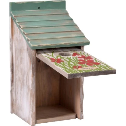 Dobar Bunter Nistkasten Einflugloch Ø 30 Mm 15 X 14,5 X 28 Cm Kiefer FSC® 4 Dobar Bunter Nistkasten Einflugloch Ø 30 Mm 15 X 14,5 X 28 Cm Kiefer FSC® – Bild 2