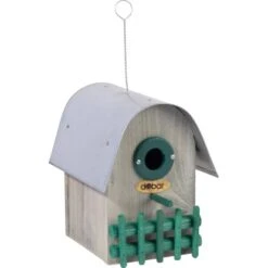 Dobar Nistkasten Rundhaus & Alu-Dach 14 X 22 X 20 Cm Kiefer Teak FSC® -Doppler Verkäufe 2024 4320404 3856 02