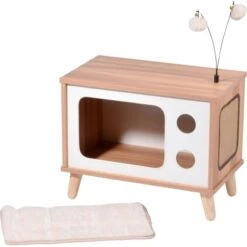 Dobar Katzenhöhle TV-Design Mit Spielbällen 50 X 29 X 40 Cm Holz,Braun-Weiß FSC® 13 Dobar Katzenhöhle TV-Design Mit Spielbällen 50 X 29 X 40 Cm Holz,Braun-Weiß FSC® -Doppler Verkäufe 2024 4320909 3856 03