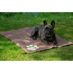 Dobar Große Kühlmatte Für Hunde Mit Pfoten Muster 99,5 X 70 Cm Braun -Doppler Verkäufe 2024 4321337 3856 03