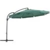 Ampelschirm Cocoa Beach Ø 350 Cm Grün Mit Kurbel -Doppler Verkäufe 2024 446 3299 OBI Ampelschirm 1
