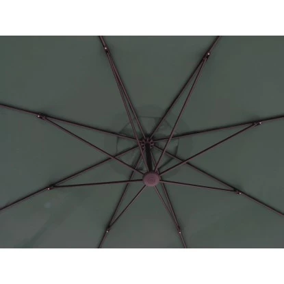 Ampelschirm Cocoa Beach Ø 350 Cm Grün Mit Kurbel 4 Ampelschirm Cocoa Beach Ø 350 Cm Grün Mit Kurbel – Bild 2