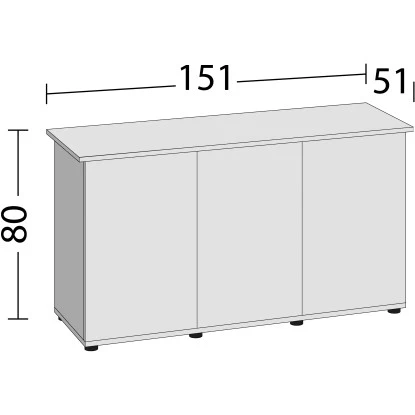 Juwel Aquariumunterschrank SBX Rio 450 Weiß 5 Juwel Aquariumunterschrank SBX Rio 450 Weiß – Bild 3