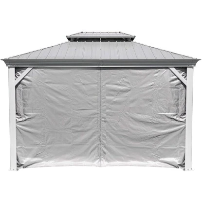 Sojag Aluminium Pavillon Messina 12 X 16 Champagner 363 X 483 X 307 Cm 13 Sojag Aluminium Pavillon Messina 12 X 16 Champagner 363 X 483 X 307 Cm – Bild 11
