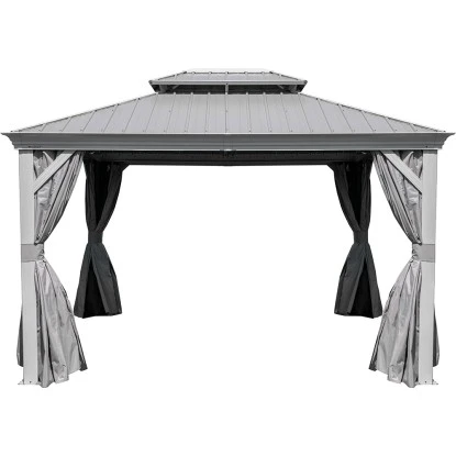 Sojag Aluminium Pavillon Messina 12 X 16 Champagner 363 X 483 X 307 Cm 14 Sojag Aluminium Pavillon Messina 12 X 16 Champagner 363 X 483 X 307 Cm – Bild 12
