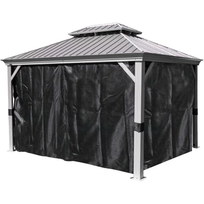 Sojag Aluminium Pavillon Messina 12 X 16 Champagner 363 X 483 X 307 Cm 5 Sojag Aluminium Pavillon Messina 12 X 16 Champagner 363 X 483 X 307 Cm – Bild 3