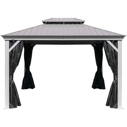 Sojag Aluminium Pavillon Messina 12 X 16 Champagner 363 X 483 X 307 Cm 7 Sojag Aluminium Pavillon Messina 12 X 16 Champagner 363 X 483 X 307 Cm – Bild 5