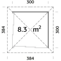 Palmako Holz-Pavillon Bianca 8,3 M² Set 4 Braun Tauchgrundiert 5 Palmako Holz-Pavillon Bianca 8,3 M² Set 4 Braun Tauchgrundiert -Doppler Verkäufe 2024 4743142004920 4980 VM 02