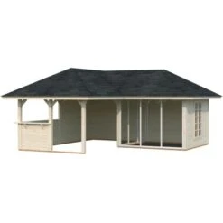 Palmako Holz-Pavillon Bianca 24,9 M² Set 3 Natur / Unbehandelt 7 Palmako Holz-Pavillon Bianca 24,9 M² Set 3 Natur / Unbehandelt -Doppler Verkäufe 2024 4743142018804 4980 S 03