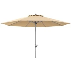 Schneider Sonnenschirm Gemini Natur Ø 360 Cm