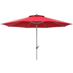 Schneider Sonnenschirm Gemini Dunkelrot Ø 360 Cm