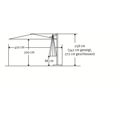 Schneider Schirme Ampelschirm Bermuda Ø 350 Cm Anthrazit Mit Kurbelmechanik 17 Schneider Schirme Ampelschirm Bermuda Ø 350 Cm Anthrazit Mit Kurbelmechanik – Bild 15