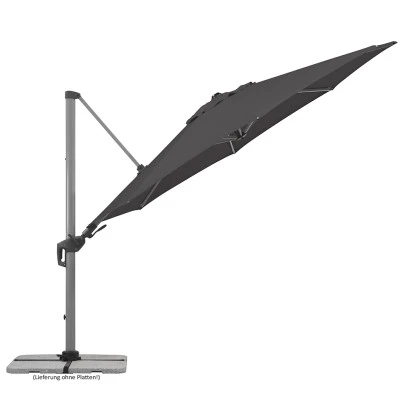 Schneider Schirme Ampelschirm Bermuda Ø 350 Cm Anthrazit Mit Kurbelmechanik 9 Schneider Schirme Ampelschirm Bermuda Ø 350 Cm Anthrazit Mit Kurbelmechanik – Bild 7