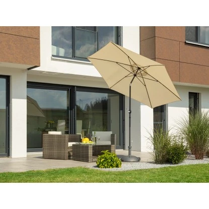 Schneider Sonnenschirm Napoli Natur Ø 270 Cm 4 Schneider Sonnenschirm Napoli Natur Ø 270 Cm – Bild 2