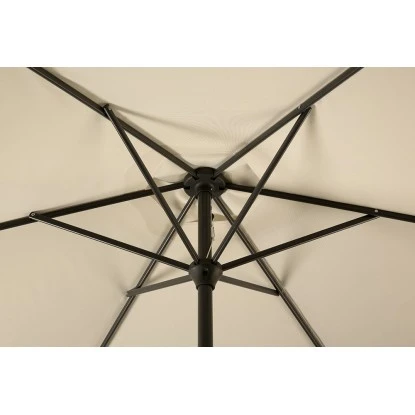 Schneider Sonnenschirm Napoli Natur Ø 270 Cm 6 Schneider Sonnenschirm Napoli Natur Ø 270 Cm – Bild 4