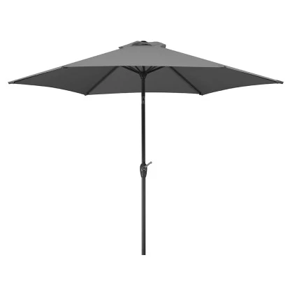 Schneider Sonnenschirm Napoli Anthrazit Ø 270 Cm 3 Schneider Sonnenschirm Napoli Anthrazit Ø 270 Cm