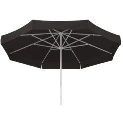 Schneider Schirme Marktschirm Jumbo Ø 300 Cm Schwarz Mit Seilzugmechanik