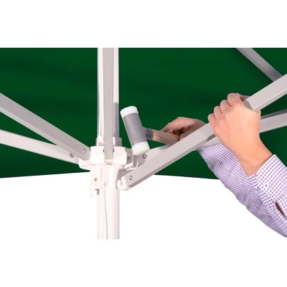 Schneider Schirme Marktschirm Jumbo Ø 300 Cm Dunkelgrün Mit Seilzugmechanik 7 Schneider Schirme Marktschirm Jumbo Ø 300 Cm Dunkelgrün Mit Seilzugmechanik – Bild 5