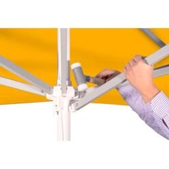 Schneider Sonnenschirm Quadro Goldgelb 300 Cm X 300 Cm -Doppler Verkäufe 2024 475865 2630 5