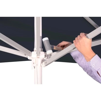 Schneider Sonnenschirm Quadro Schwarz 300 Cm X 300 Cm 7 Schneider Sonnenschirm Quadro Schwarz 300 Cm X 300 Cm – Bild 5