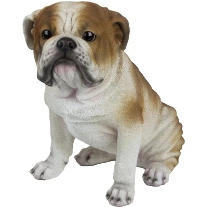 Deko-Figur Hund Bulldogge 36 Cm 3 Deko-Figur Hund Bulldogge 36 Cm