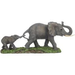 Deko-Figur Elefant Mit Kind 59 Cm