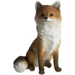 Deko-Figur Fuchs Sitzend 28 Cm