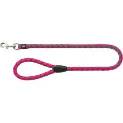 Trixie Hunde-Leine Cavo Größe L-XL Ø 18 Mm Fuchsia Graphit 1 M
