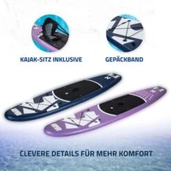 Home Deluxe Stand Up Paddle Board Moana S 305 Cm X 81 Cm Blau -Doppler Verkäufe 2024 548186 11007200 AI 07
