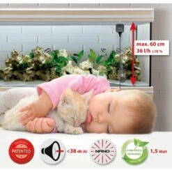 HiPumps Aquarien Luftpumpe Schwarz -Doppler Verkäufe 2024 55536 1331 28s13018Info 03