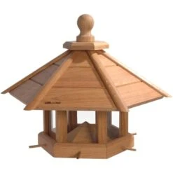 Dobar Vogelhaus Anflug Eichenholz