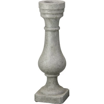 Kerzenleuchter Ø 14 Cm X 44 Cm Dunkelgrau 3 Kerzenleuchter Ø 14 Cm X 44 Cm Dunkelgrau