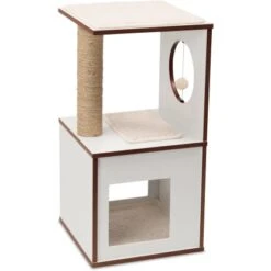 Vesper Kratzbaum Box Small 39 Cm X 19,5 Cm X 44,5 Cm Weiß -Doppler Verkäufe 2024 55 U vp vbox small white 1