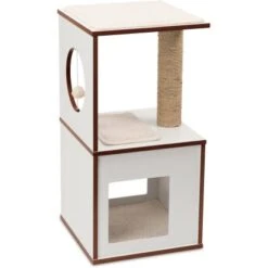 Vesper Kratzbaum Box Small 39 Cm X 19,5 Cm X 44,5 Cm Weiß -Doppler Verkäufe 2024 55 U vp vbox small white 2