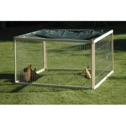 Quadratisches Freilaufgehege Nadelholz -Doppler Verkäufe 2024 5877 3856 freigehegeholz 7