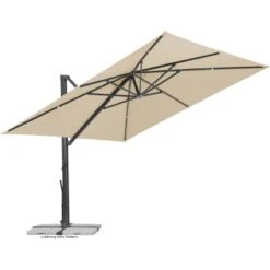 Schneider Schirme Ampelschirm 300 Cm X 358 Cm Natur Mit Kurbelmechanik -Doppler Verkäufe 2024 609087 2630 04