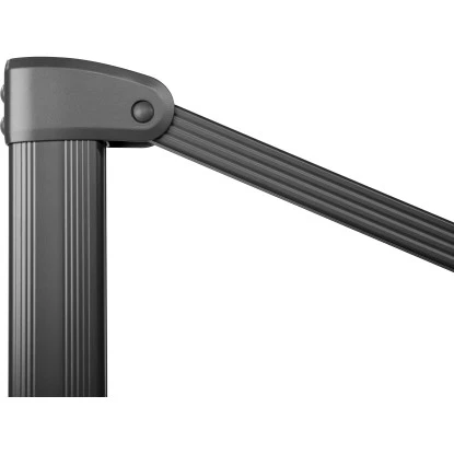 Schneider Schirme Ampelschirm 300 Cm X 358 Cm Silbergrau Mit Kurbelmechanik 7 Schneider Schirme Ampelschirm 300 Cm X 358 Cm Silbergrau Mit Kurbelmechanik – Bild 5