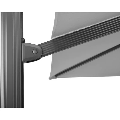 Schneider Schirme Ampelschirm 300 Cm X 358 Cm Silbergrau Mit Kurbelmechanik 11 Schneider Schirme Ampelschirm 300 Cm X 358 Cm Silbergrau Mit Kurbelmechanik – Bild 9