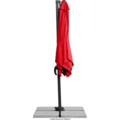 Schneider Schirme Ampelschirm 230 Cm X 300 Cm Rot Mit Kurbelmechanik -Doppler Verkäufe 2024 609384 2630 06